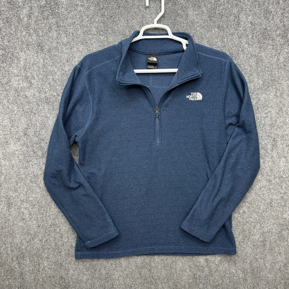The North Face Long Sleeve 1/4 Zip pullover sweatshirt Men's Size XL 721222